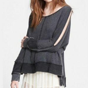 Free people cold shoulder sweater